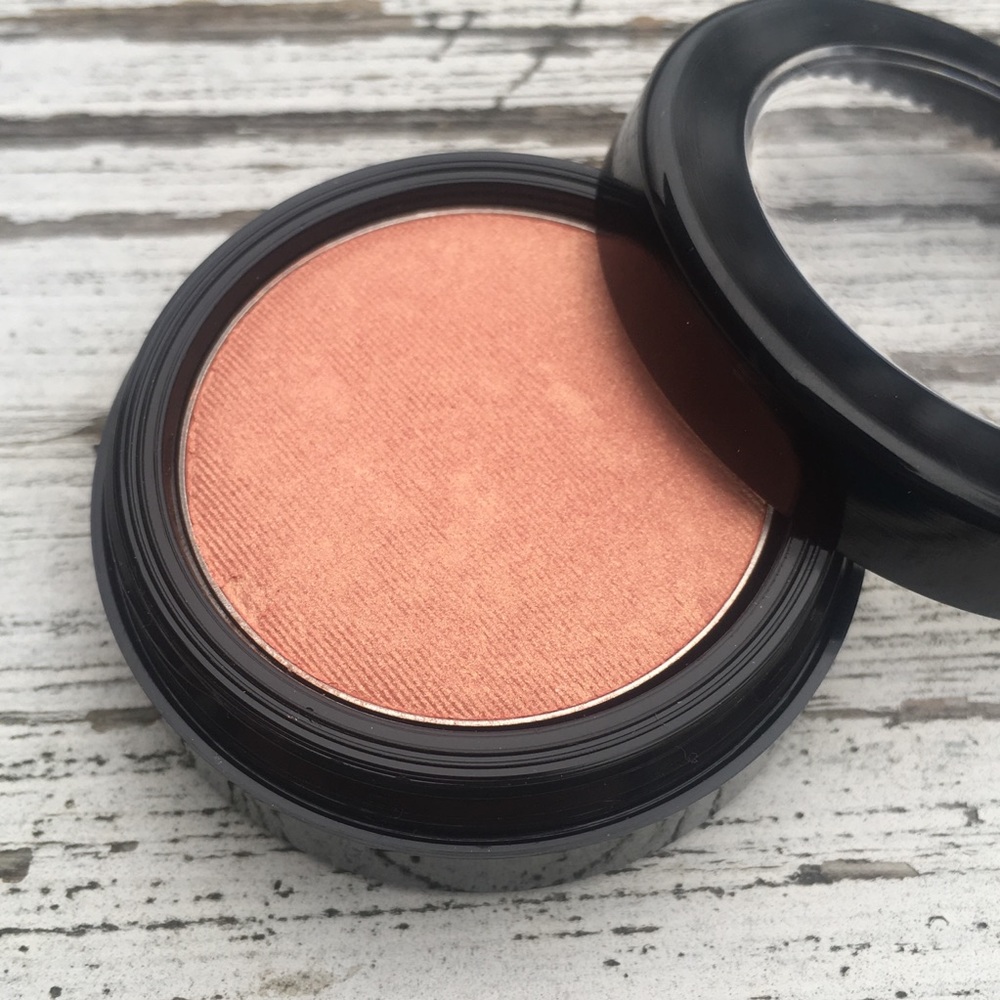 Golden Coral Eye Shadow Gold Pink Orange Shimmer